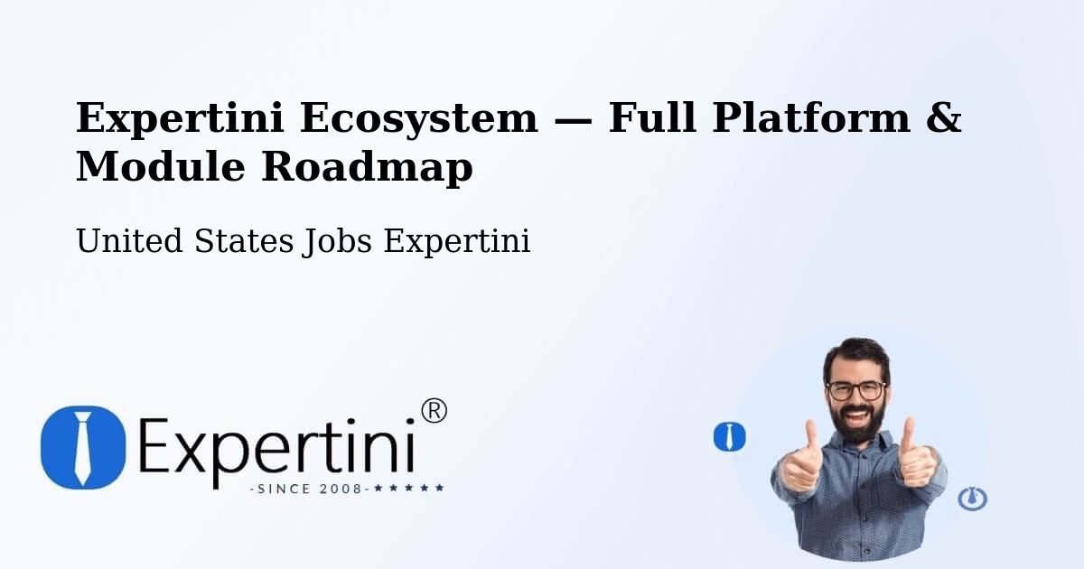 Expertini Ecosystem — Full Platform & Module Roadmap – Leitchfield